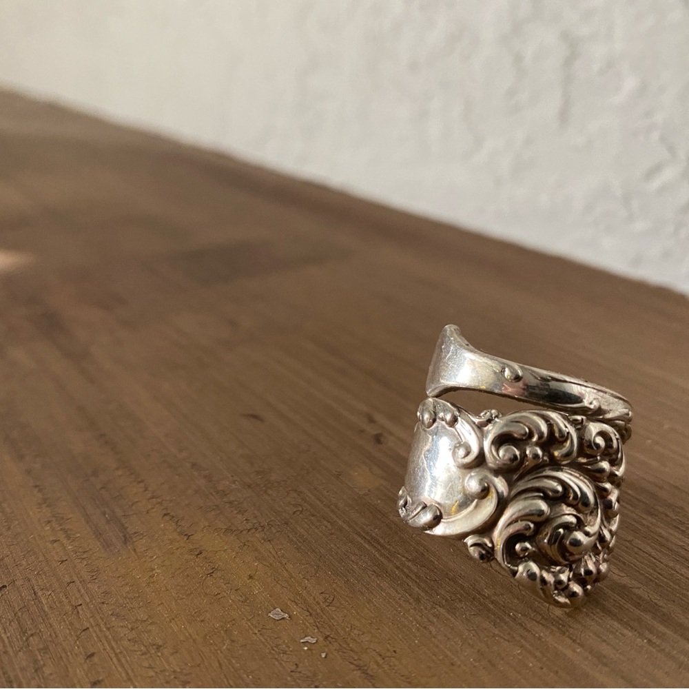 Sterling Silver Spoon Ring